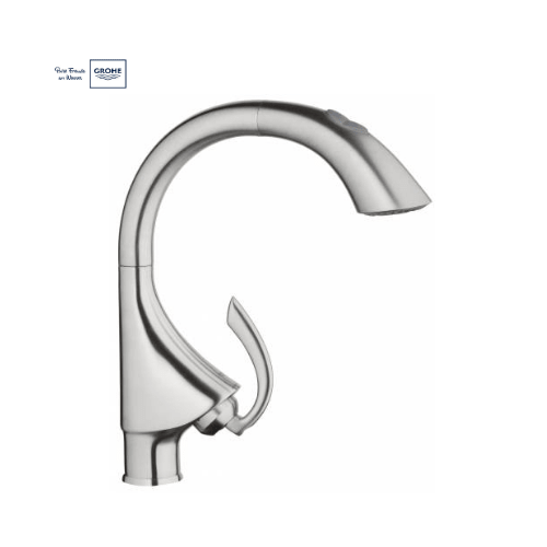 СМЕСИТЕЛЬ ОДНОРЫЧАЖНЫЙ ДЛЯ КУХНИ K4 от GROHE