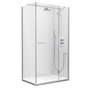 ALESSI ONE ДУШЕВАЯ КАБИНА 1200Х800 С ВЕРХНИМ ДУШЕМ ПРАВЫЙ от Laufen