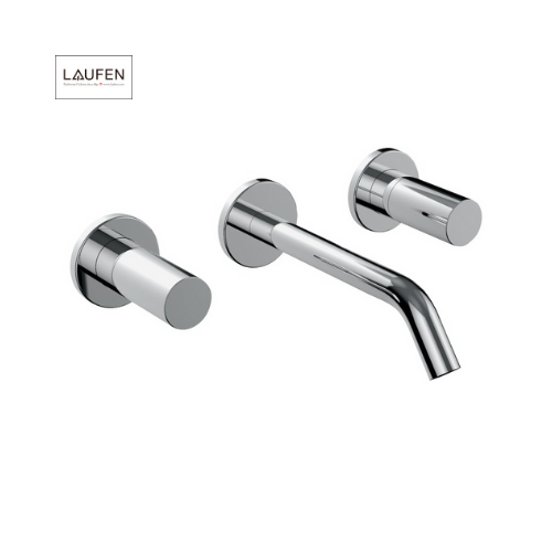 ВСТРАИВАЕМЫЙ В СТЕНУ ДВУХВЕНТИЛЬНЫЙ СМЕСИТЕЛЬ ДЛЯ РАКОВИНЫ Kartell от Laufen