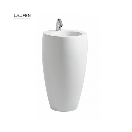 Раковина со встроенным пьедесталом Alessi One от Laufen