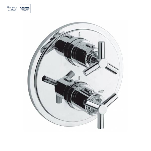 Внешняя часть термостатического смесителя для ванны Atrio Ypsilon GROHE