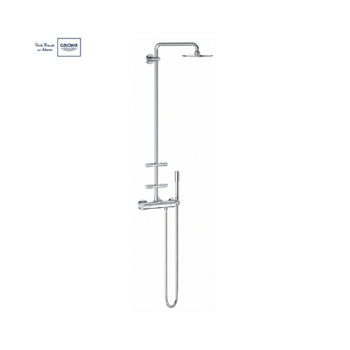 ДУШЕВАЯ СИСТЕМА С ТЕРМОСТАТОМ И БОКОВЫМИ ДУШАМИ Rainshower System от GROHE