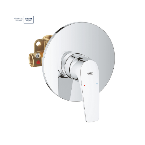 СМЕСИТЕЛЬ ОДНОРЫЧАЖНЫЙ ДЛЯ ДУША BauFlow от GROHE