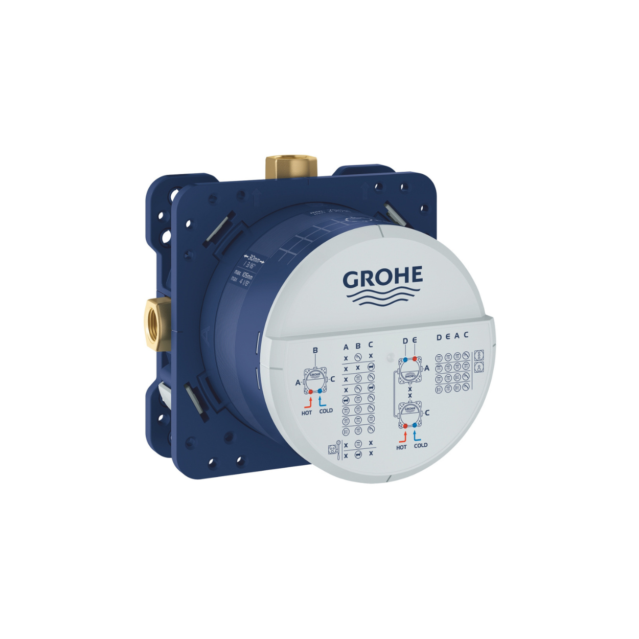 Встраиваемая часть универсальная GROHE Rapido SmartBox (35604000)