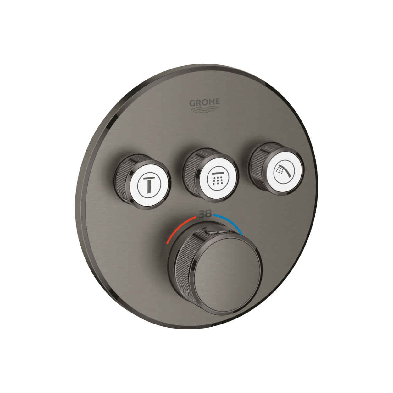 Внешняя часть термостата Grohtherm SmartControl на 3 потребителя 29121AL0 от GROHE