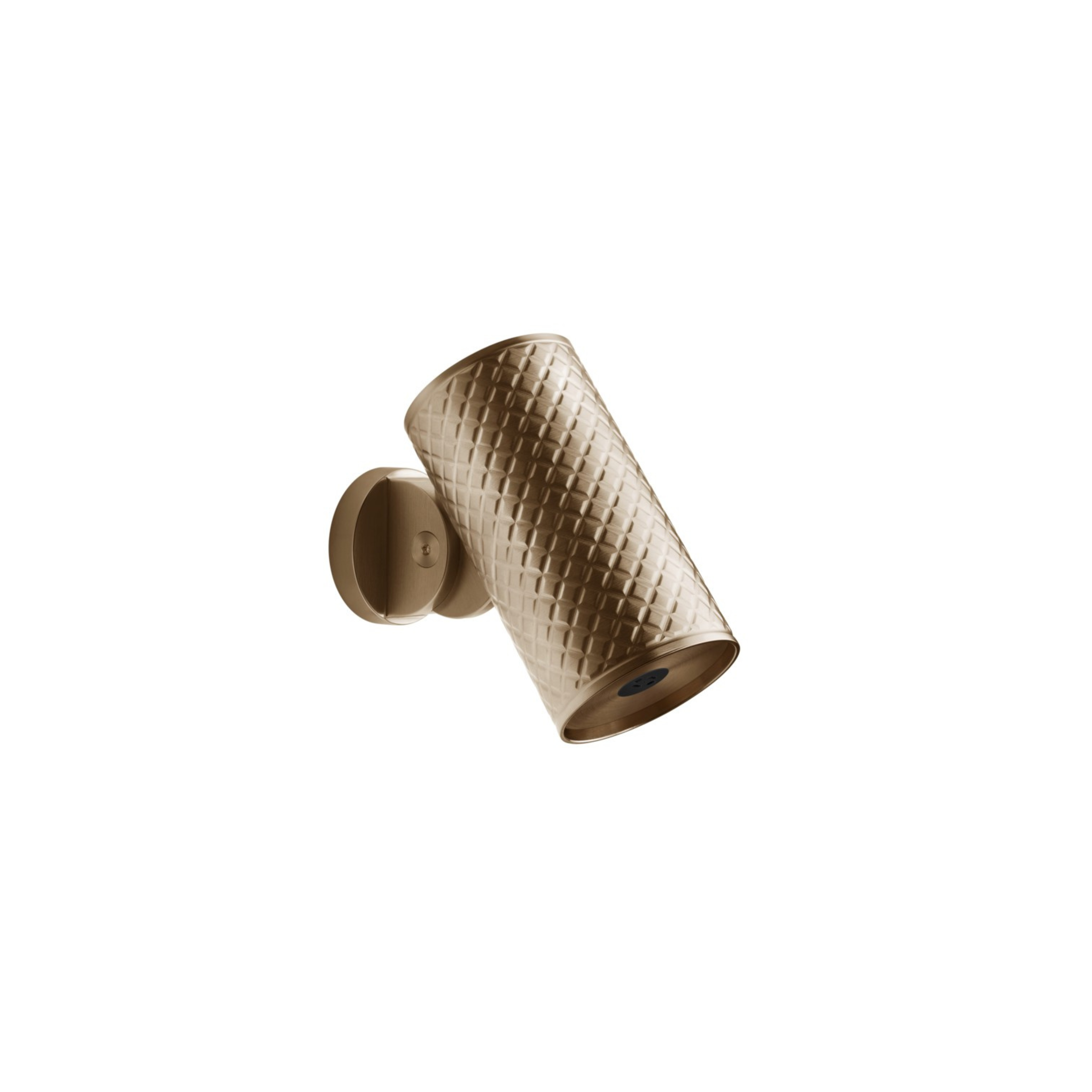 Верхний душ Spotwater Intreccio Warm Bronze Brushed PVD от Gessi