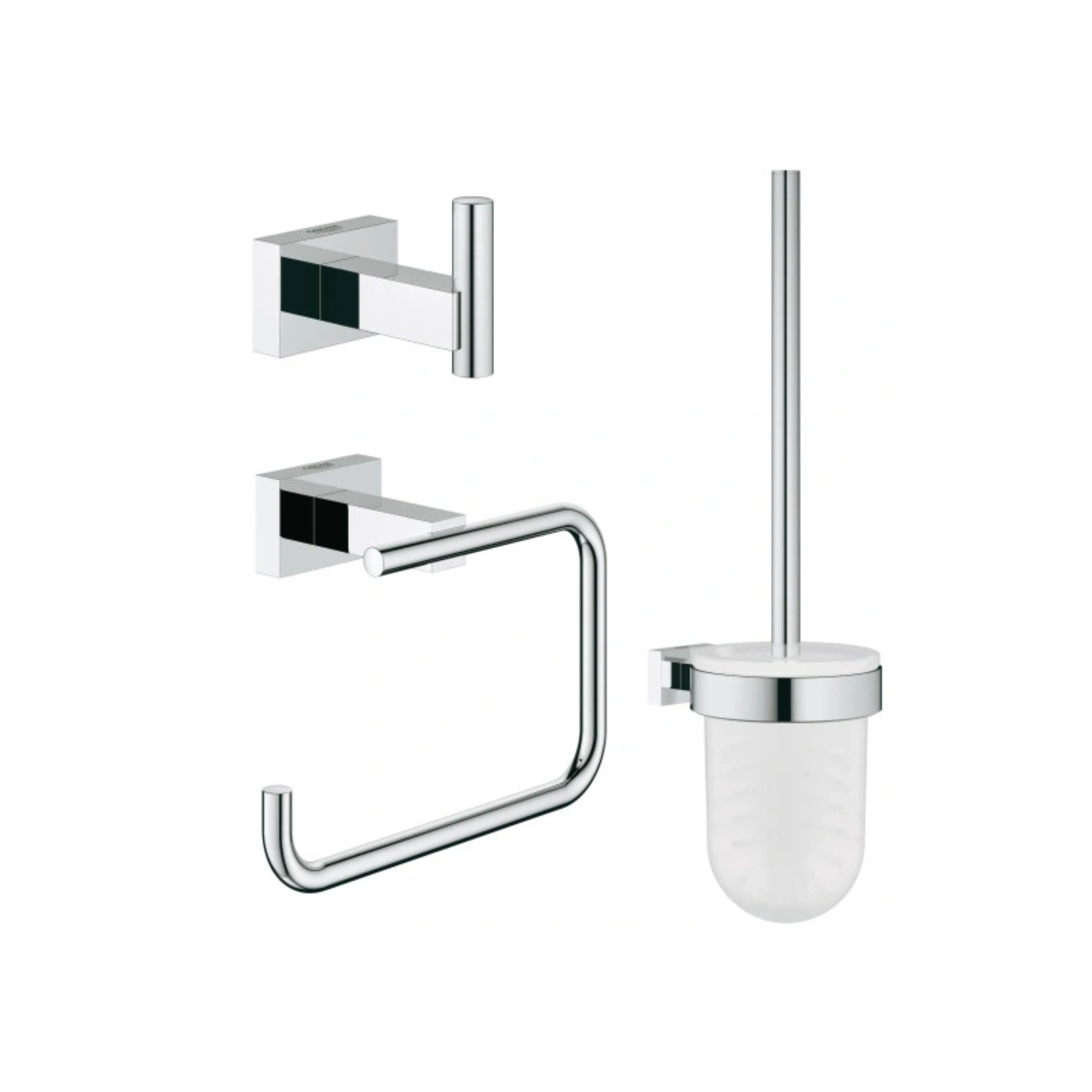 Набор аксессуаров 3 в 1 Essentials Cube хром 40757001 от GROHE