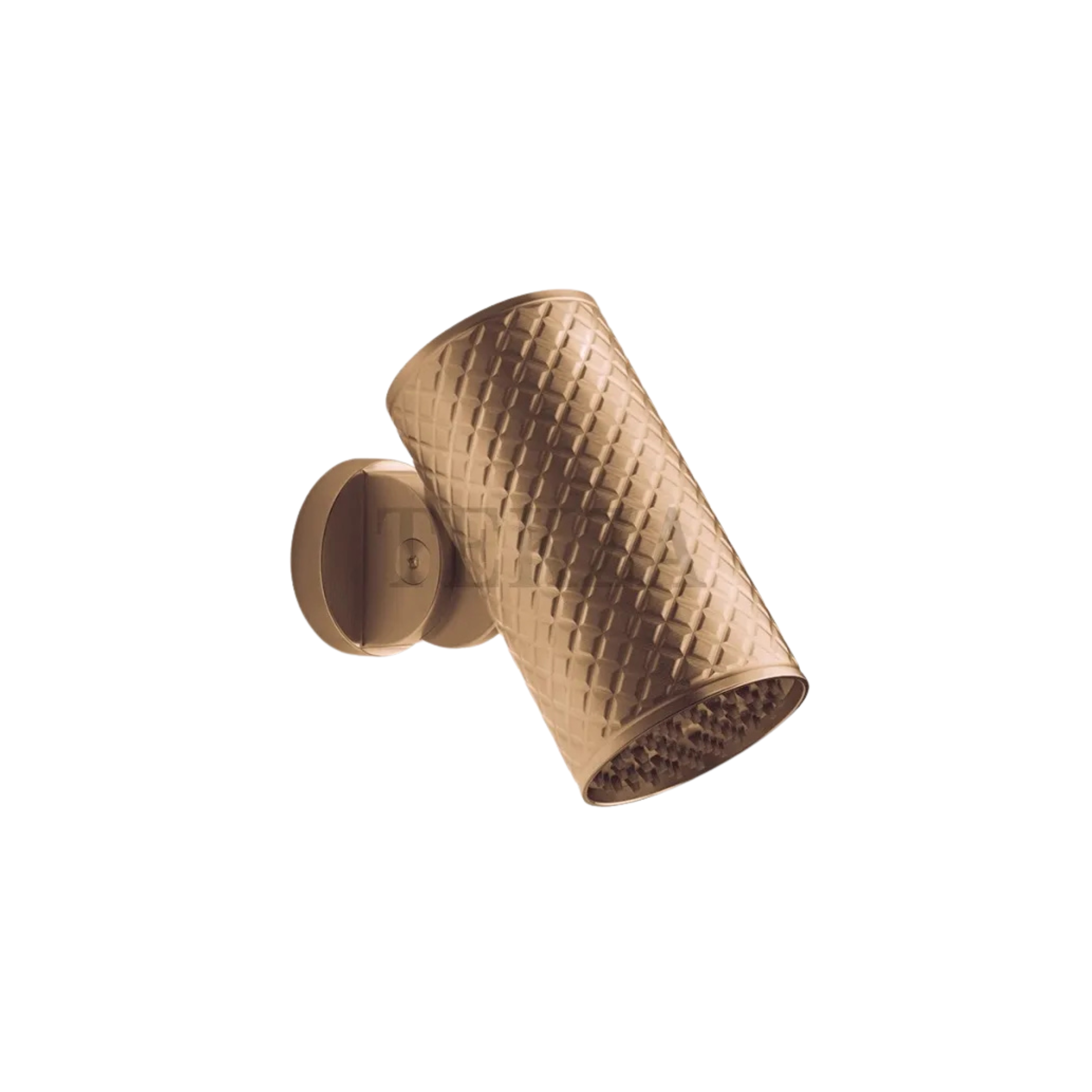 Душевая головка Spotwater Intreccio 316 настенного крепления, ливень 57213-726 Warm Bronze Br. от Gessi