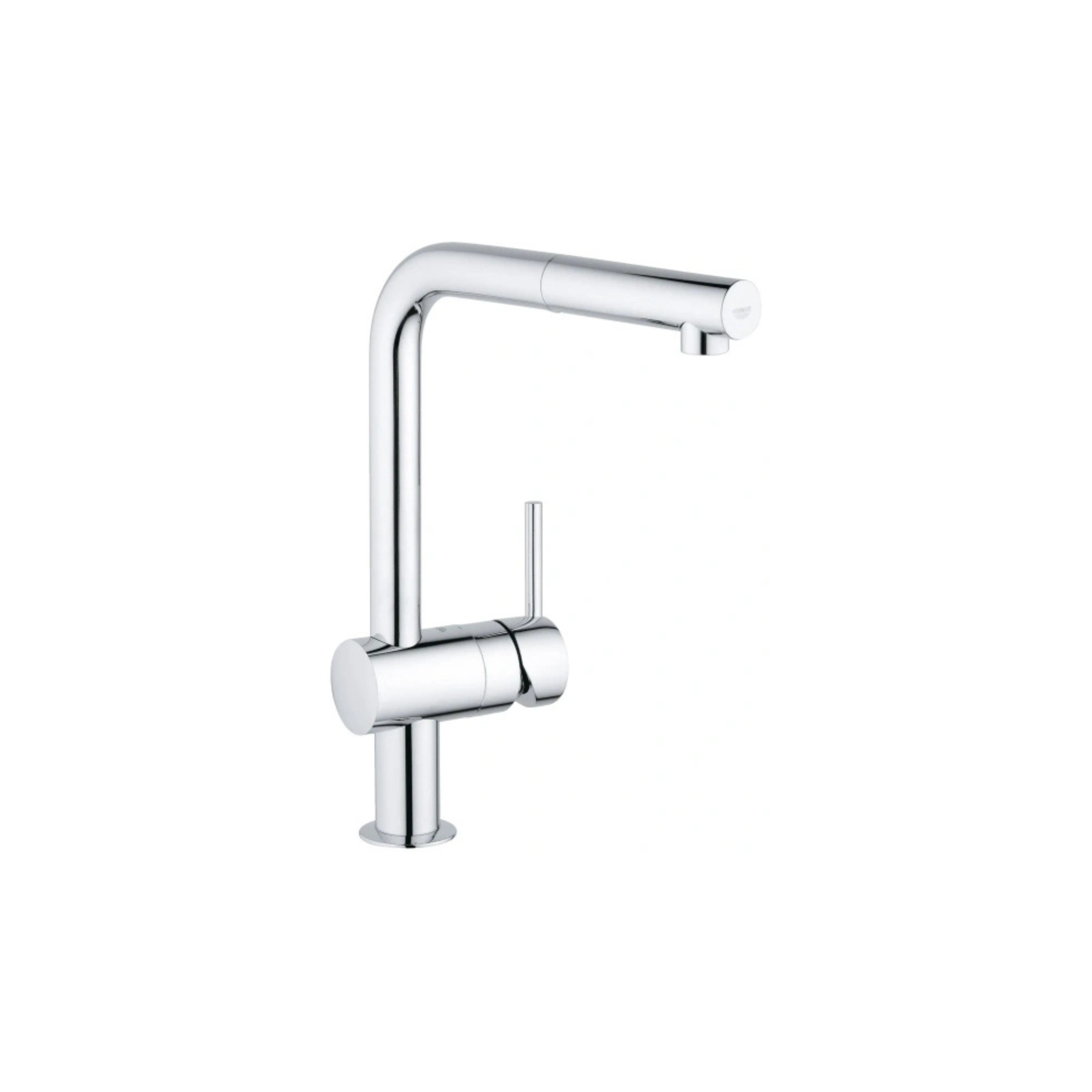 Смеситель для кухни Minta 32168000 с вытяжным L-изливом, хром от GROHE