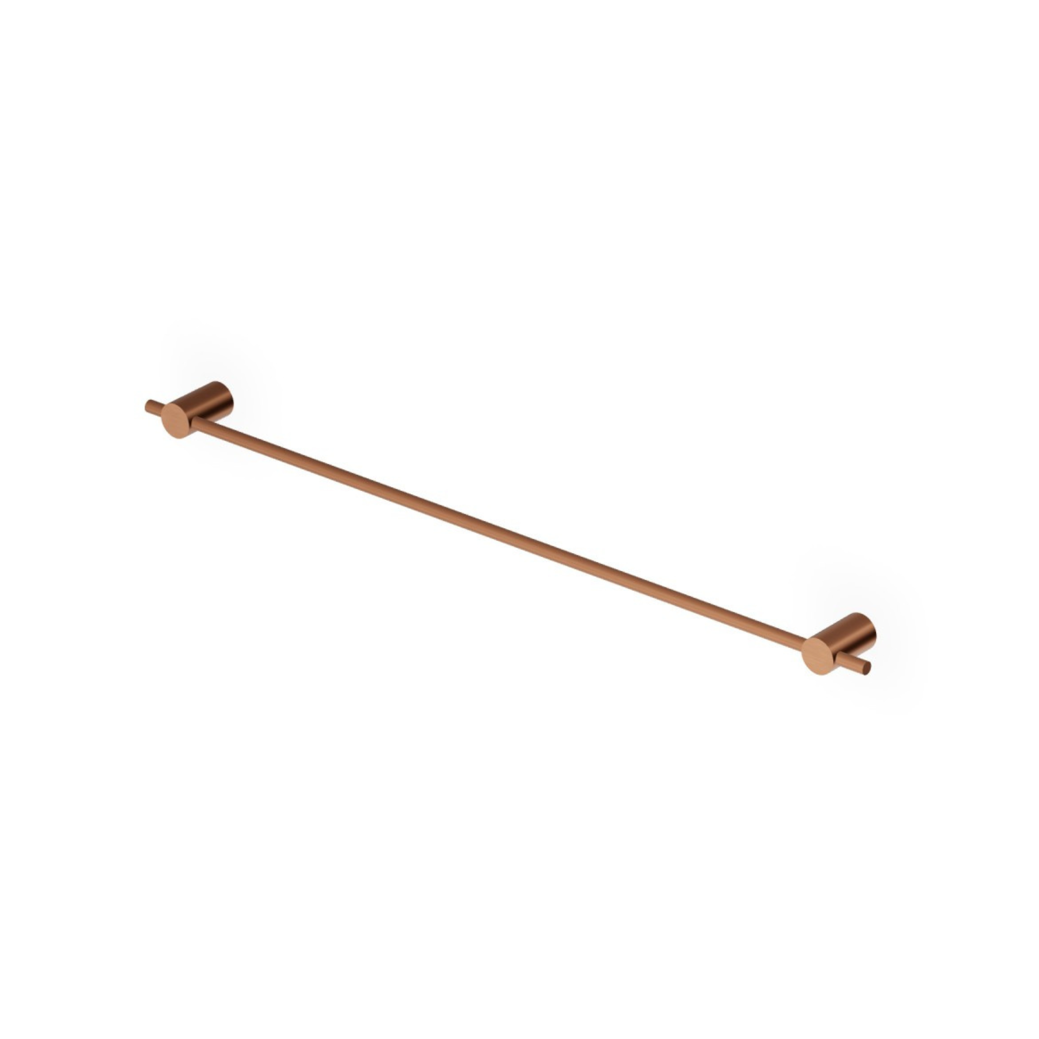Полотенцедержатель Zucchetti Helm, ширина 670 мм, PVD Brushed Copper