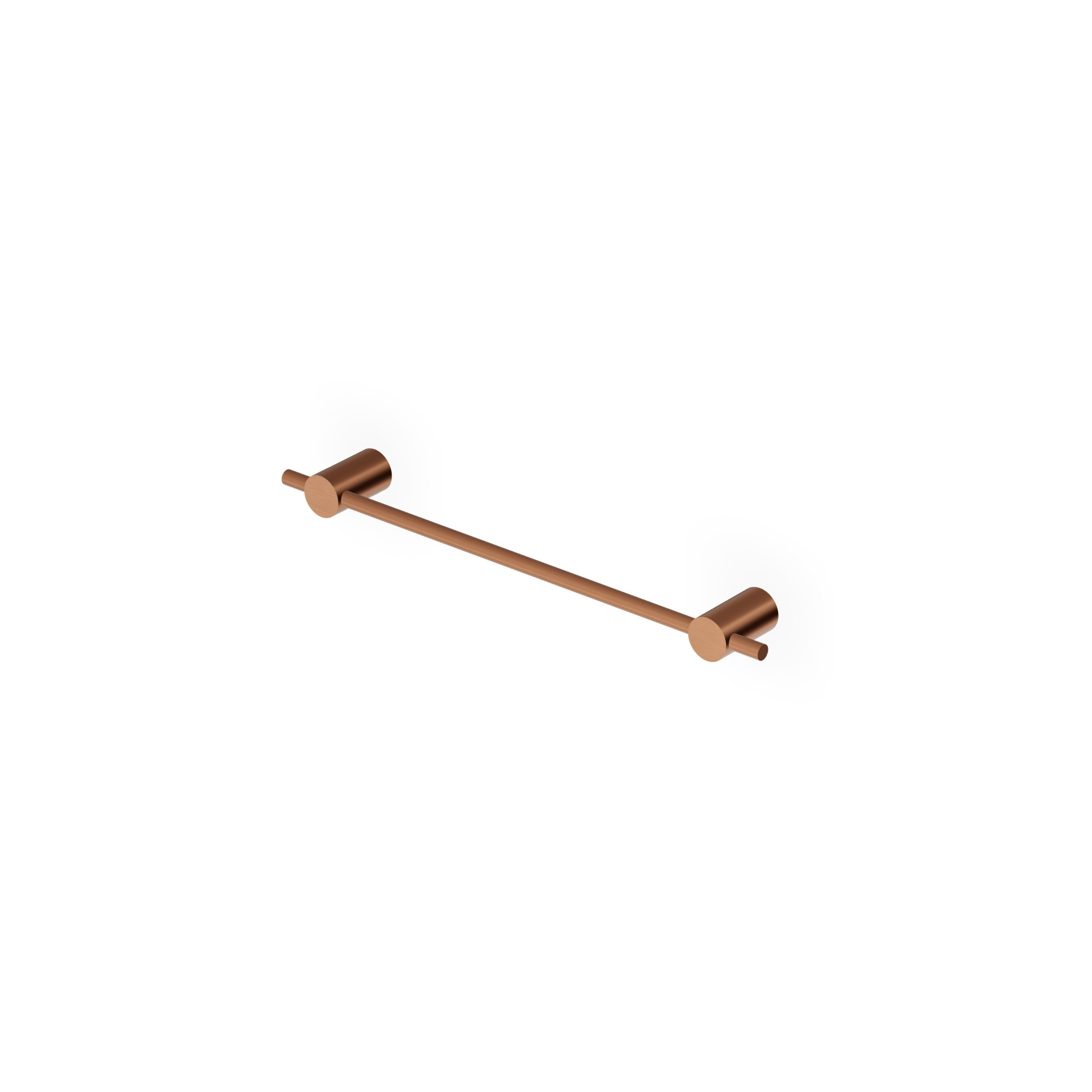 Полотенцедержатель Zucchetti Helm 370 мм, PVD Brushed Copper