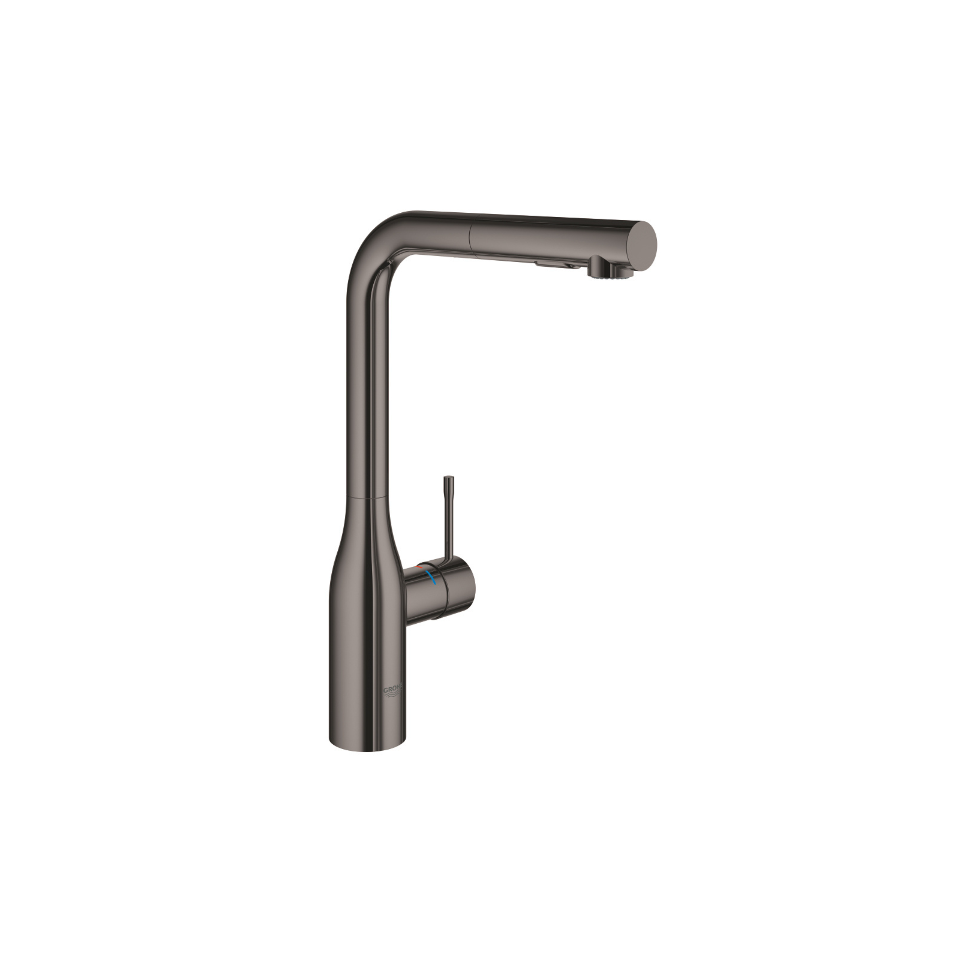 GROHE Essence Смеситель для кухни темный графит глянцевый 30504A00