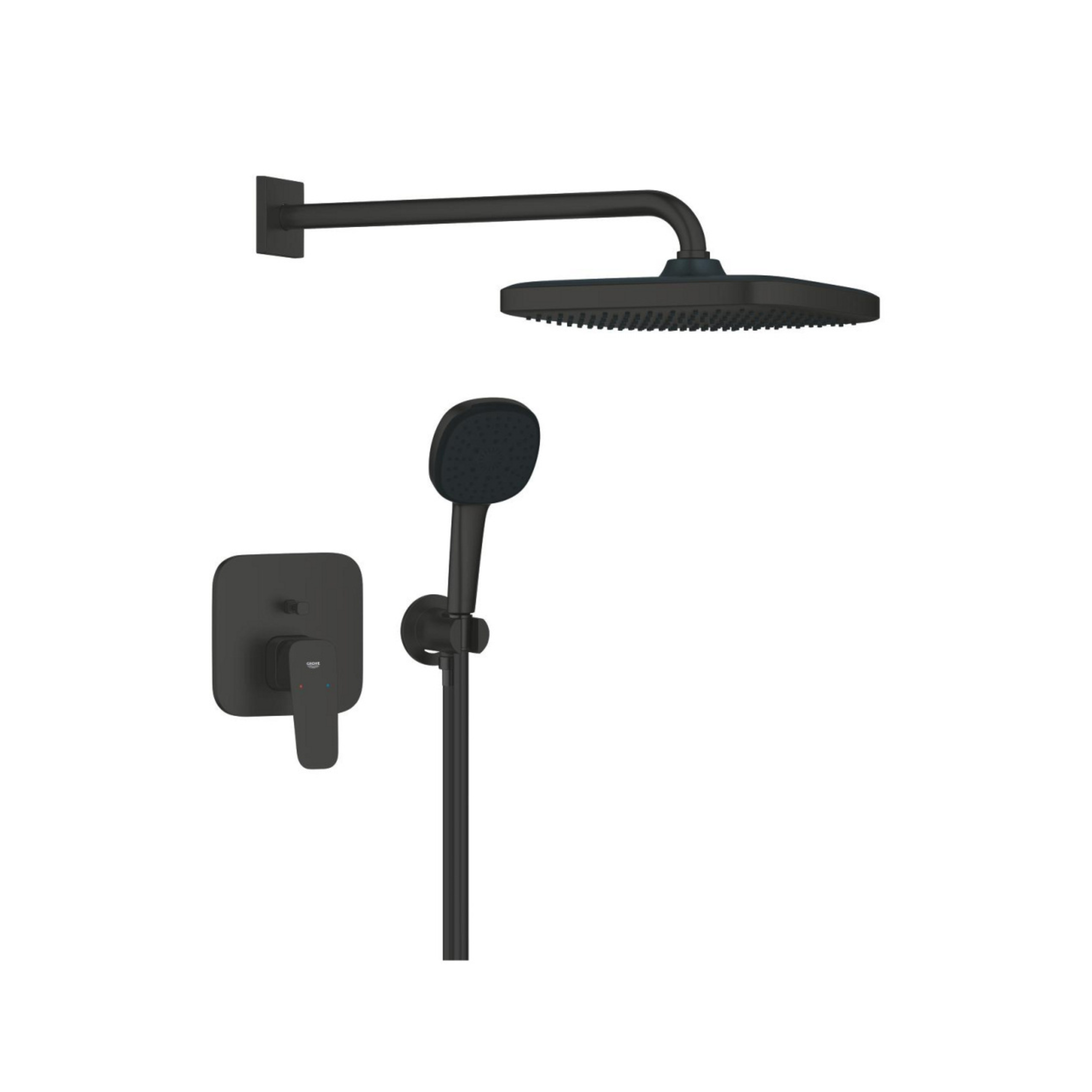 GROHE Cubeo Душевая система со смесителем матовый чёрный 1053362430