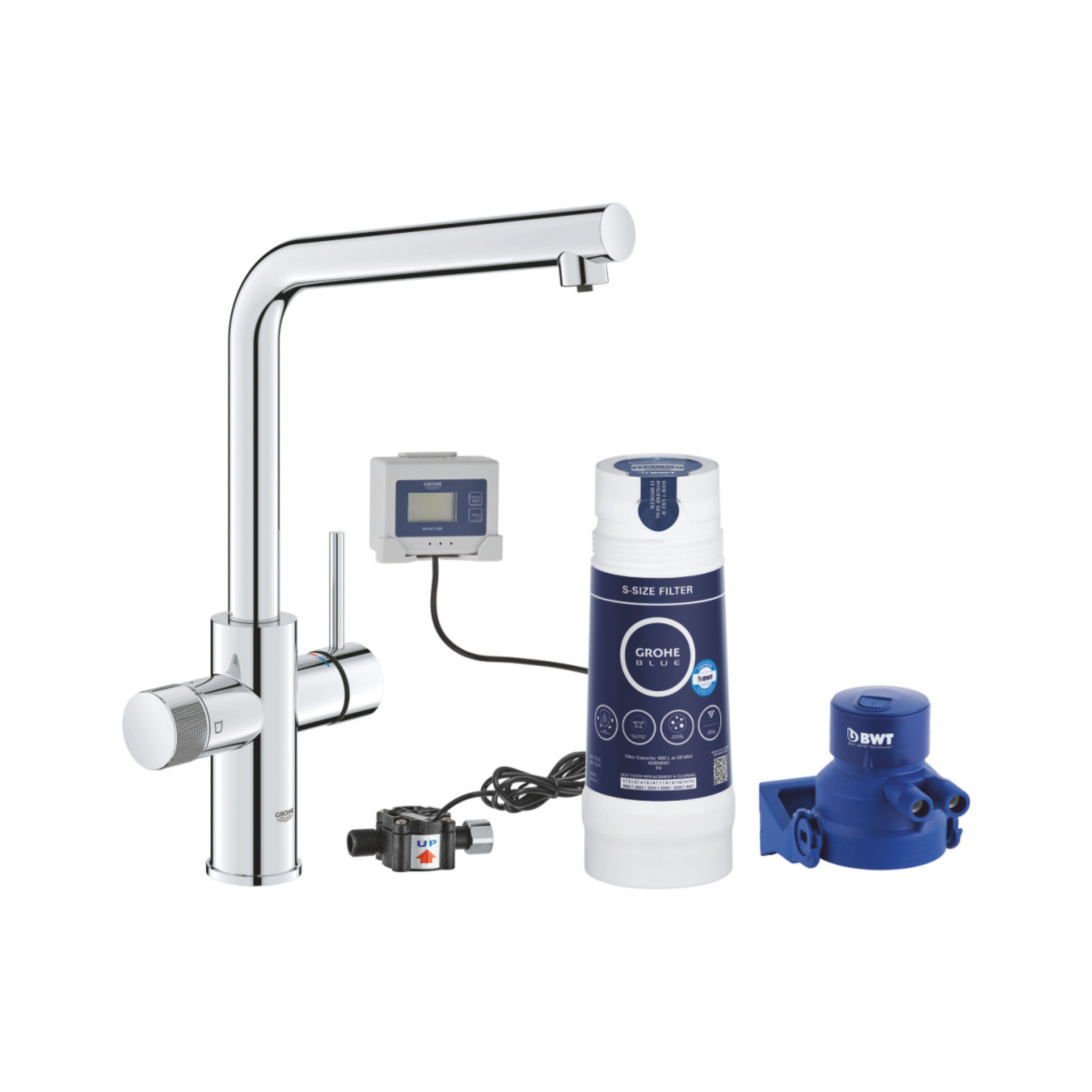 GROHE Blue Pure Minta Смеситель для кухни с фильтрацией хром 30589000