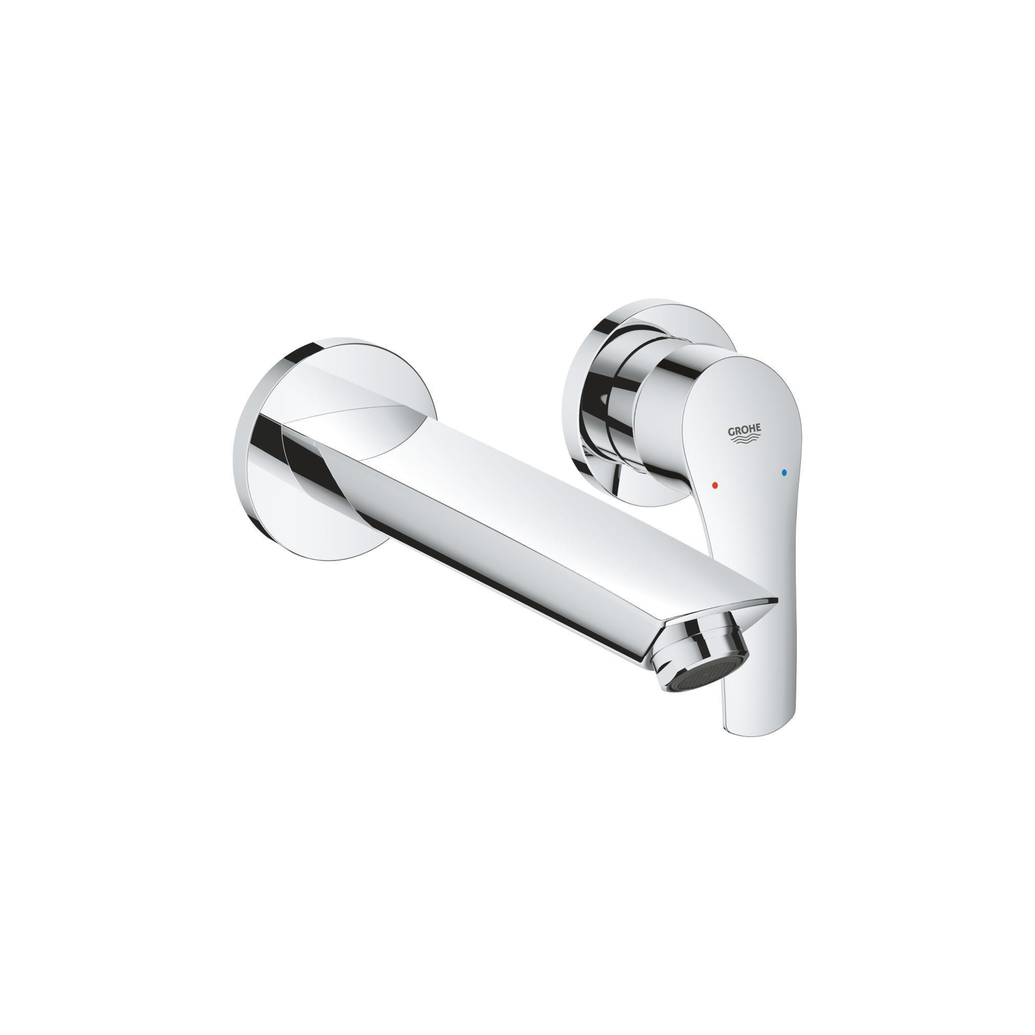 GROHE Eurosmart Смеситель для раковины на два отверстия M-Size хром 29338003