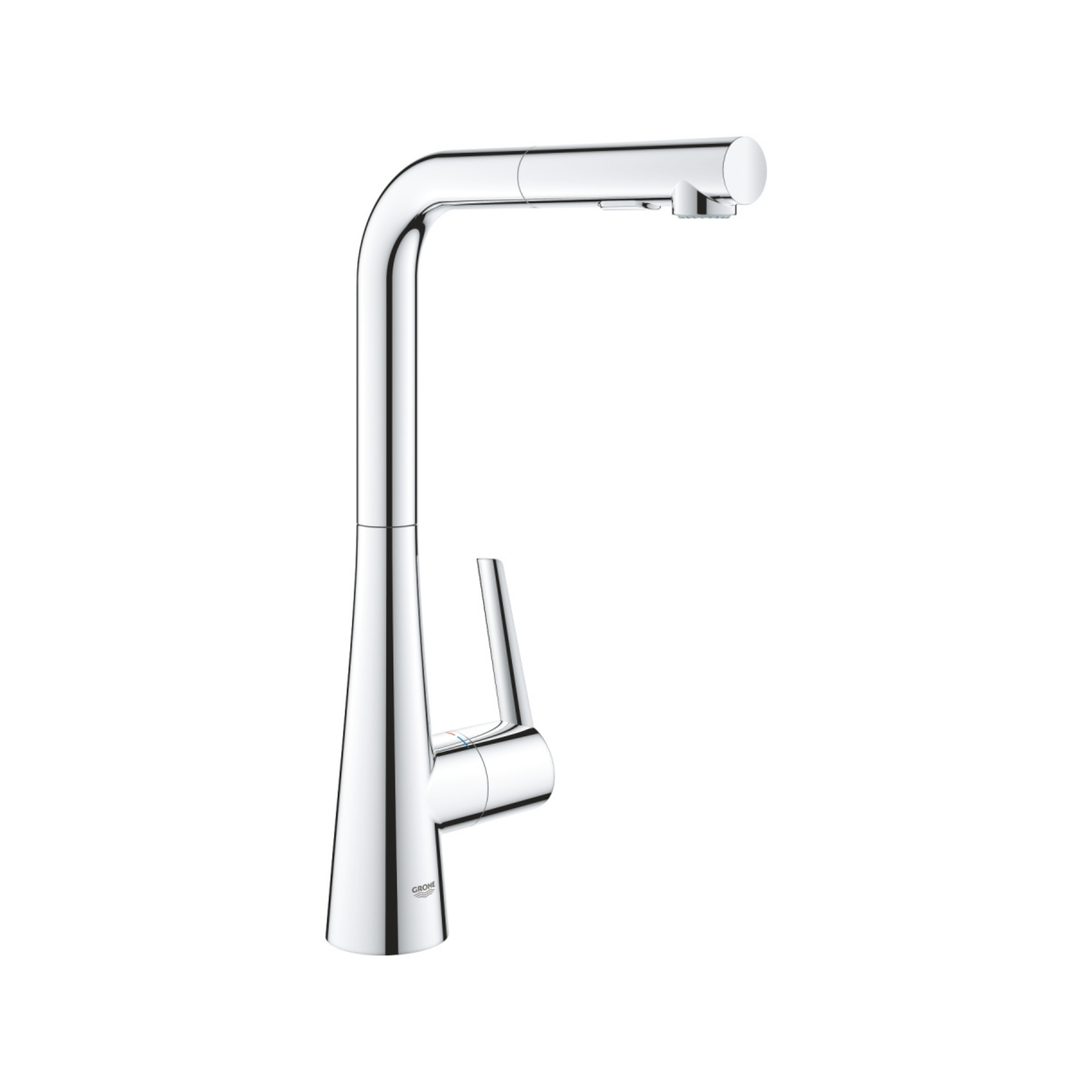 Смеситель для кухни GROHE Zedra с вытяжным душем 2jet, хром (32553002)