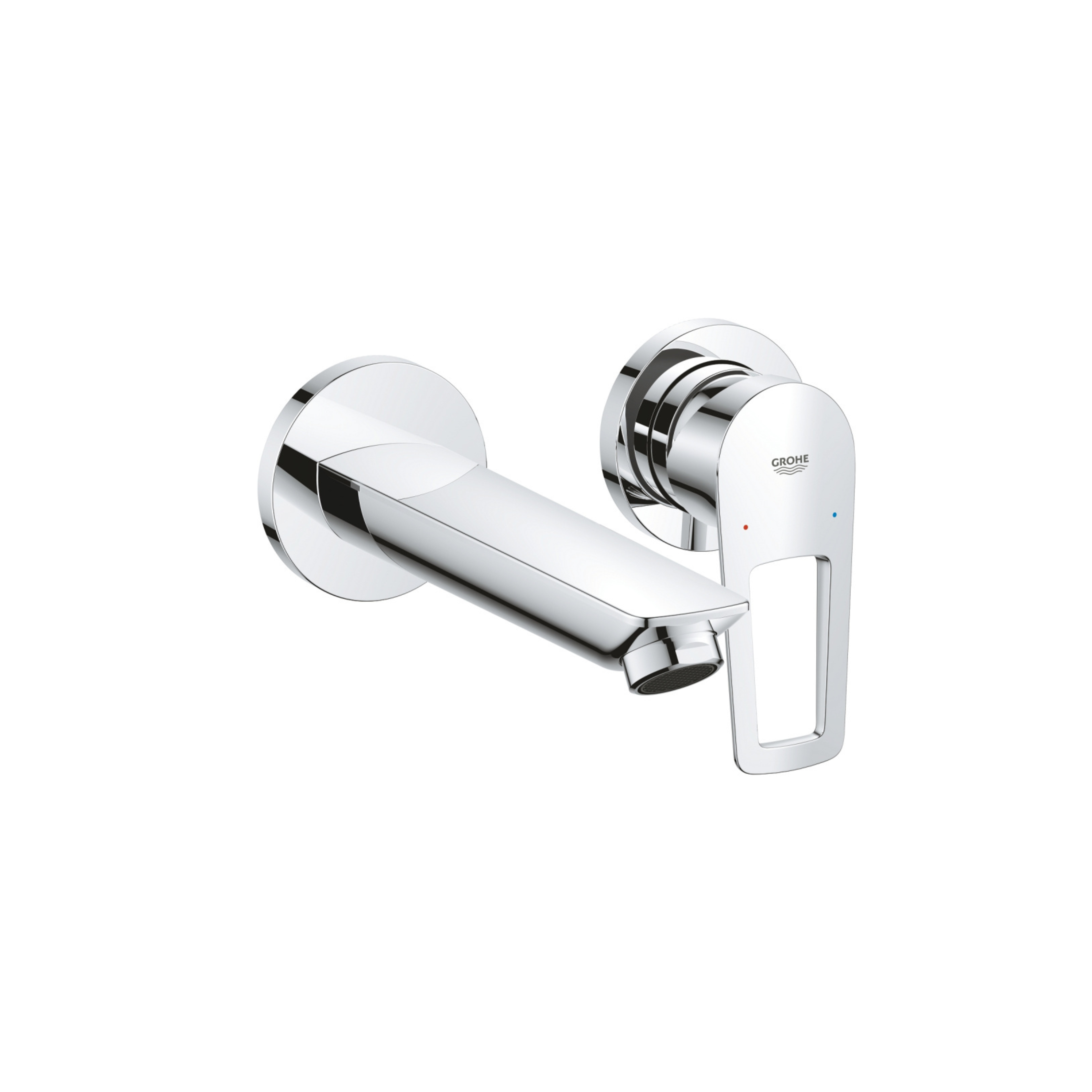 GROHE BauLoop Смеситель для раковины с монтажной частью хром 20289001