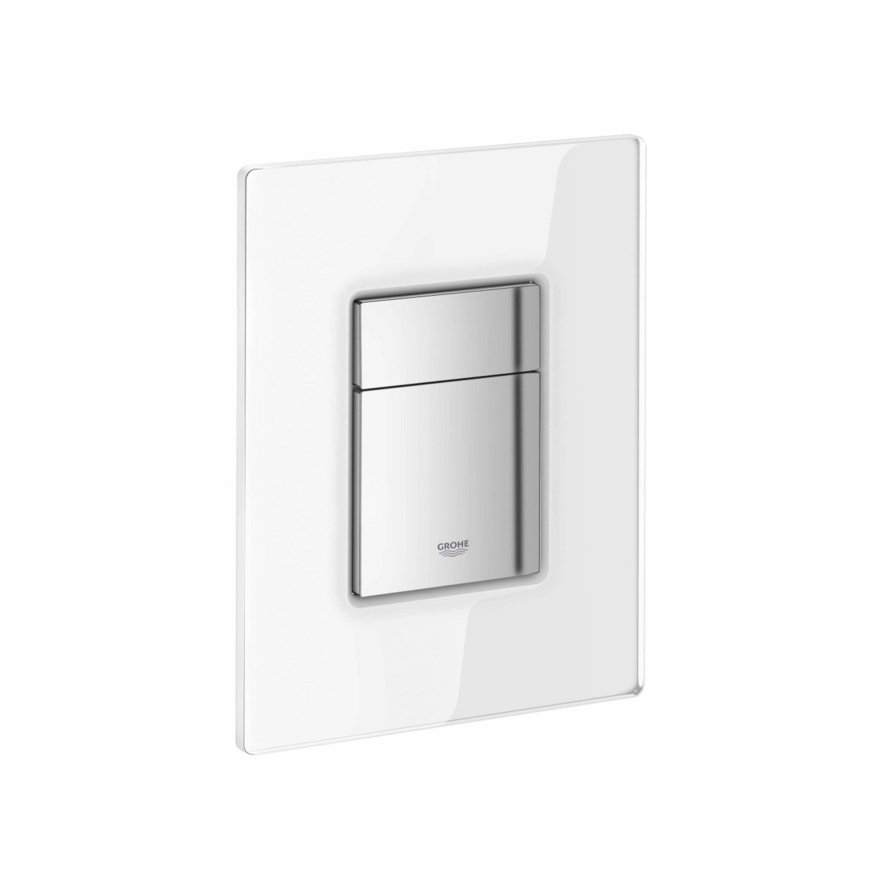 Панель смыва для унитаза GROHE Skate Cosmopolitan Glass белая луна 38845LS0