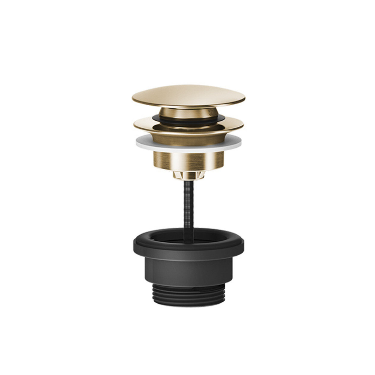 Донный клапан Gessi 316 Total Look Stop&Go универсальный warm bronze brushed PVD 54599#726