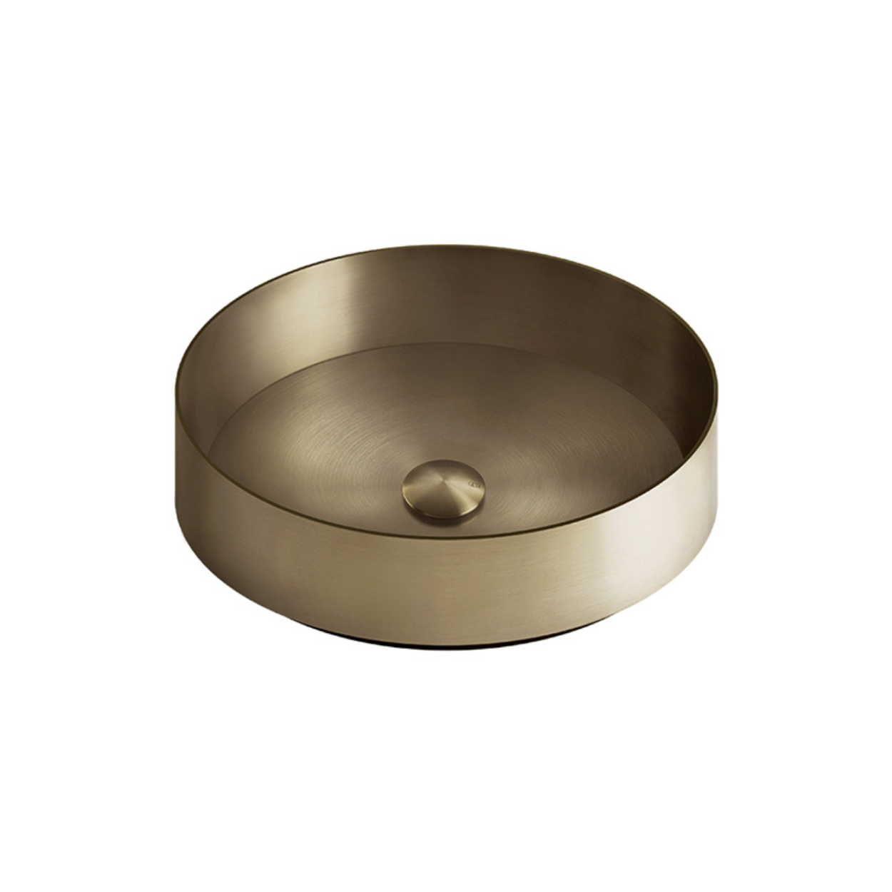 Накладной умывальник на столешницу Gessi 316 Total Look Warm Bronze Brushed PVD