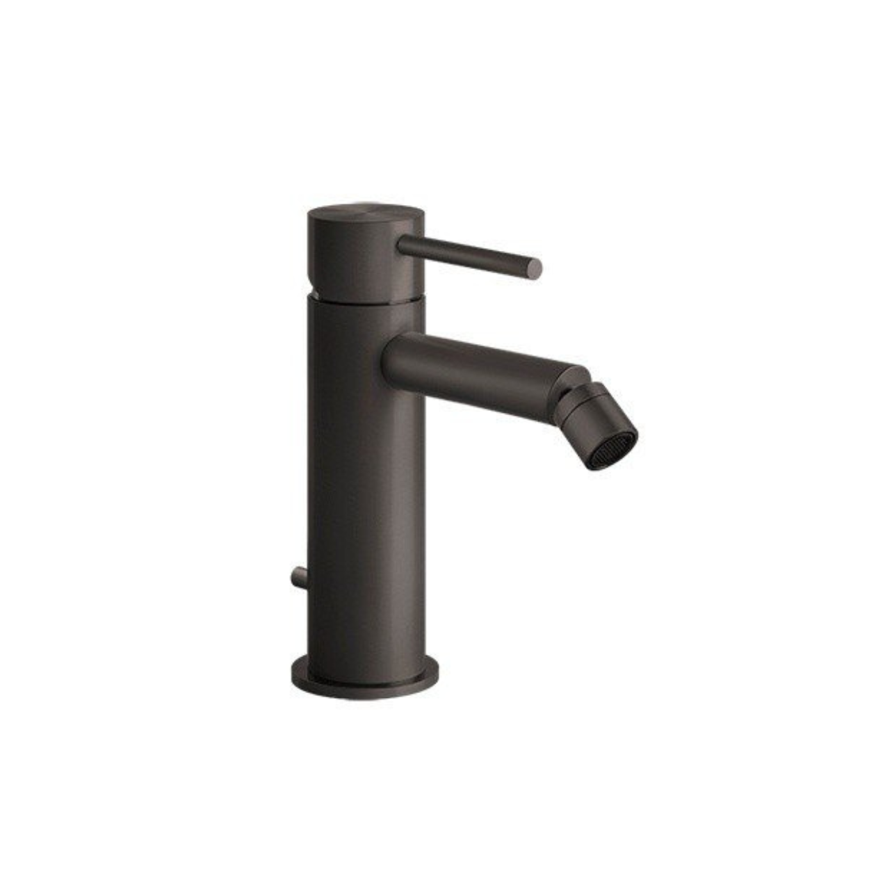 Смеситель для биде Gessi 316 Flessa 54007 707 Черный шлифованный хром
