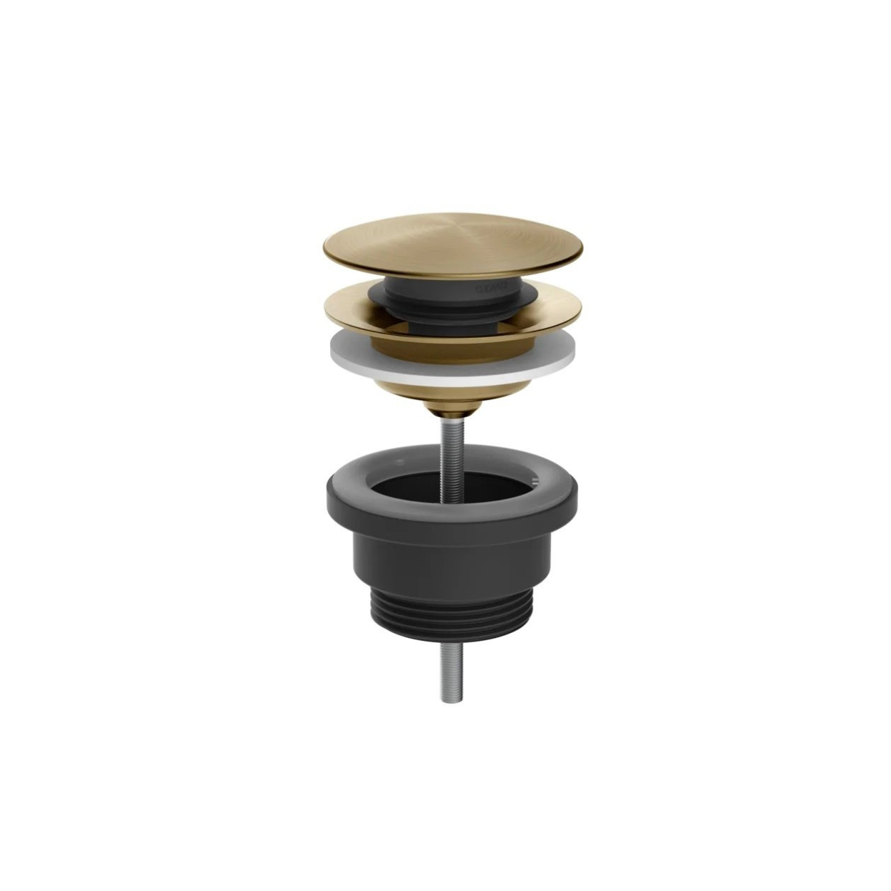Донный клапан Gessi 316 54599 726 Warm Bronze Brushed PVD без перелива