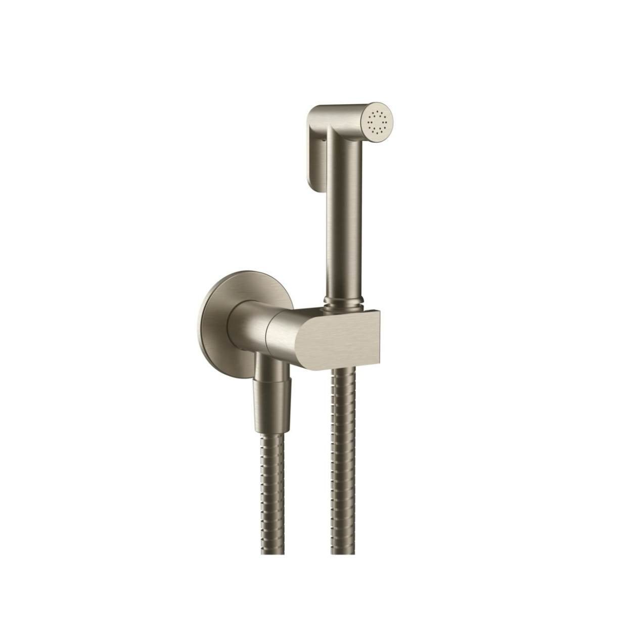 Гигиенический душ Gessi Tondo 45126 149 Finox в комплекте с запорным вентилем