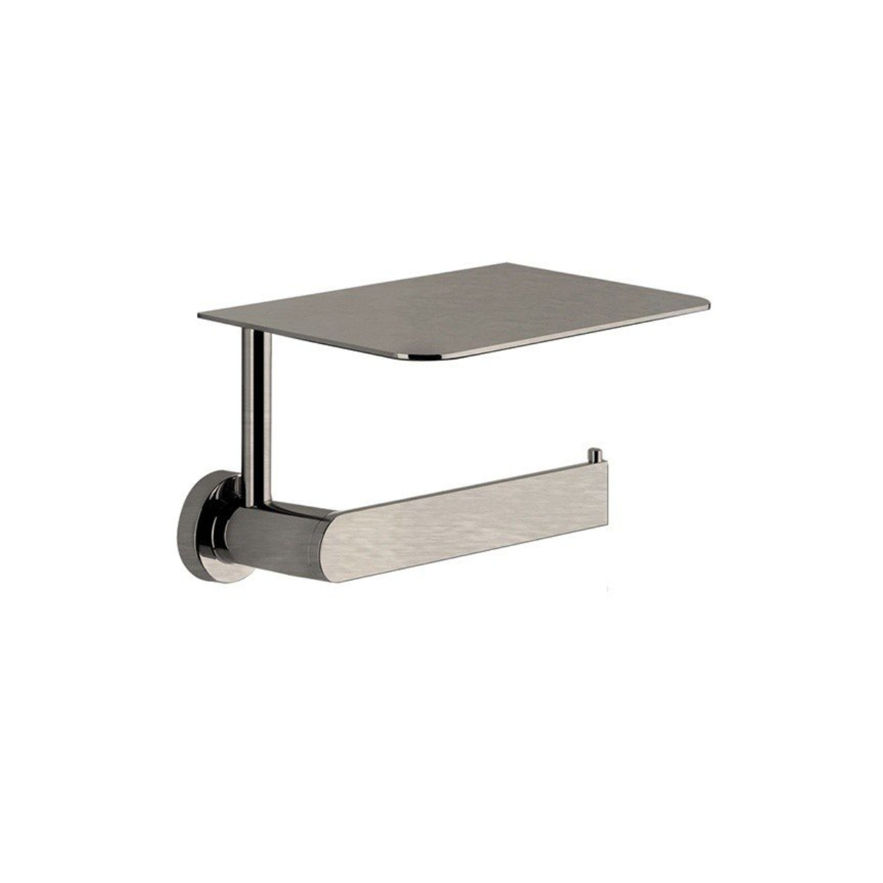 Держатель для туалетной бумаги Gessi Emporio 38855 149 Finox с полочкой