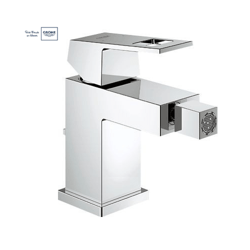 СМЕСИТЕЛЬ ДЛЯ БИДЕ С ДОННЫМ КЛАПАНОМ Eurocube от GROHE