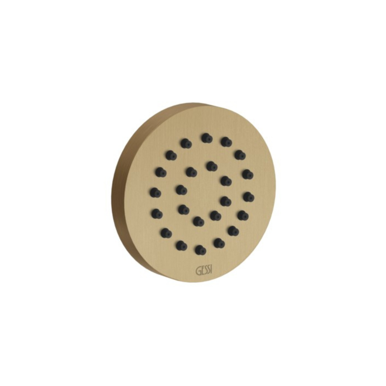 Боковая форсунка Gessi Venti20 32971 726 Warm Bronze Brushed PVD