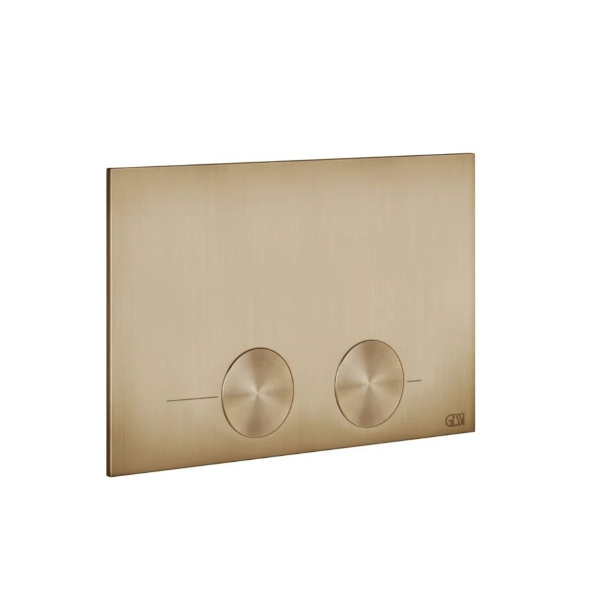 Накладная панель смыва Gessi 316 54617 726 Warm Bronze Brushed PVD для инсталляции Tece