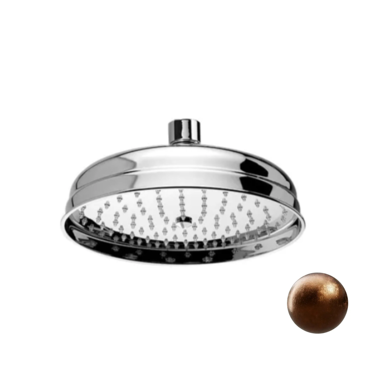 Верхний душ Devon&Devon Shower Roses диаметр 20 см AQ5120/SNBR-RC Бронза