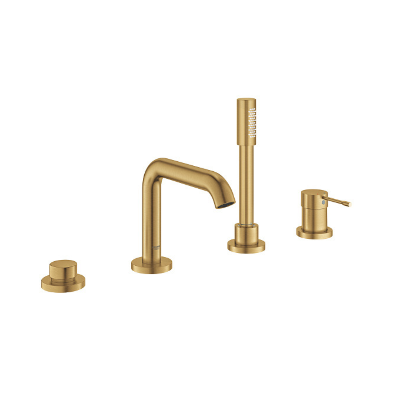 Смеситель для ванны на 4 отверстия Grohe Essence New 25251GN1 Матовый холодный рассвет