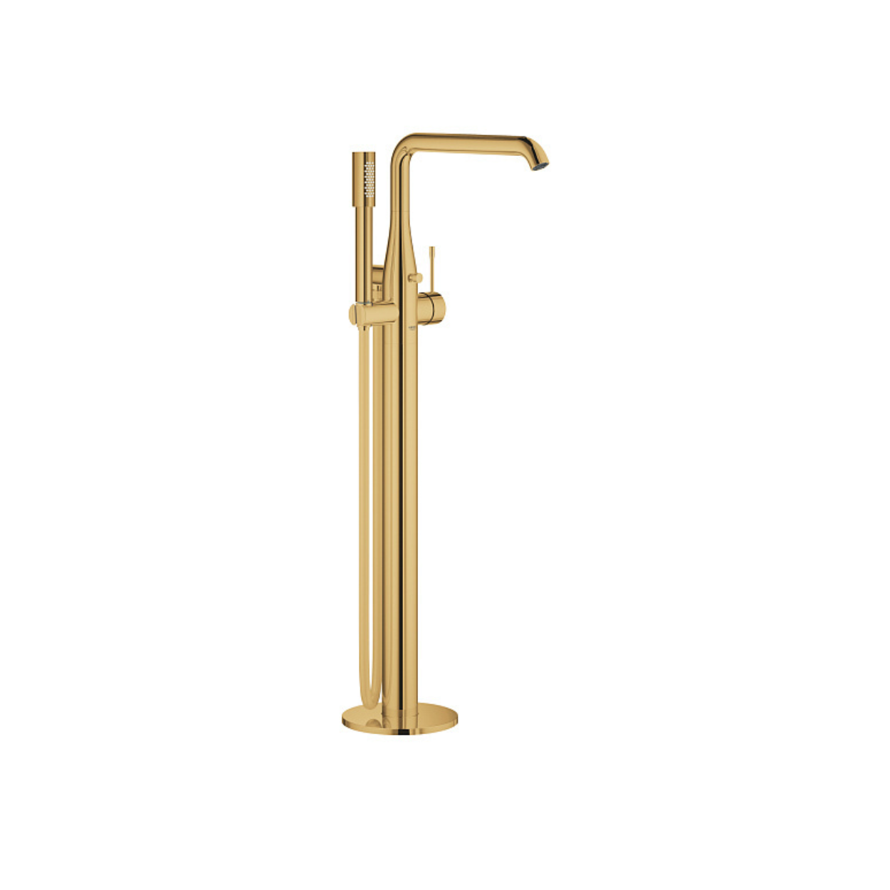 Напольный смеситель для ванны с душевым набором Grohe Essence New 25248GL1 Холодный рассвет