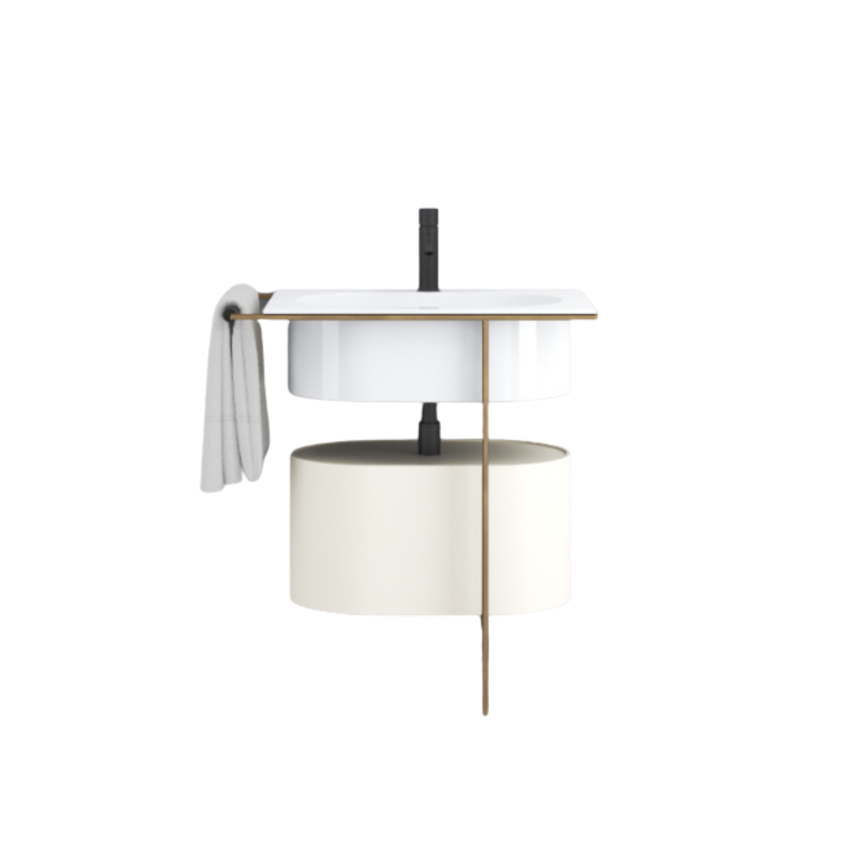 Консоль для раковины Ceramica Cielo Kyros KYST BZ Бронза