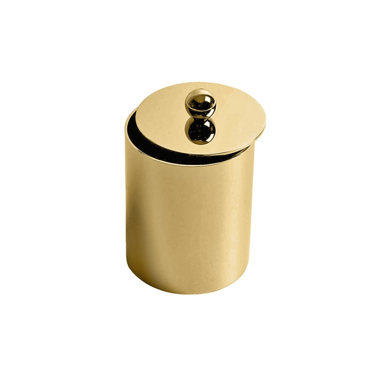 Настольный контейнер с крышкой Devon&Devon Waltz Light Gold WLZ-120-OT