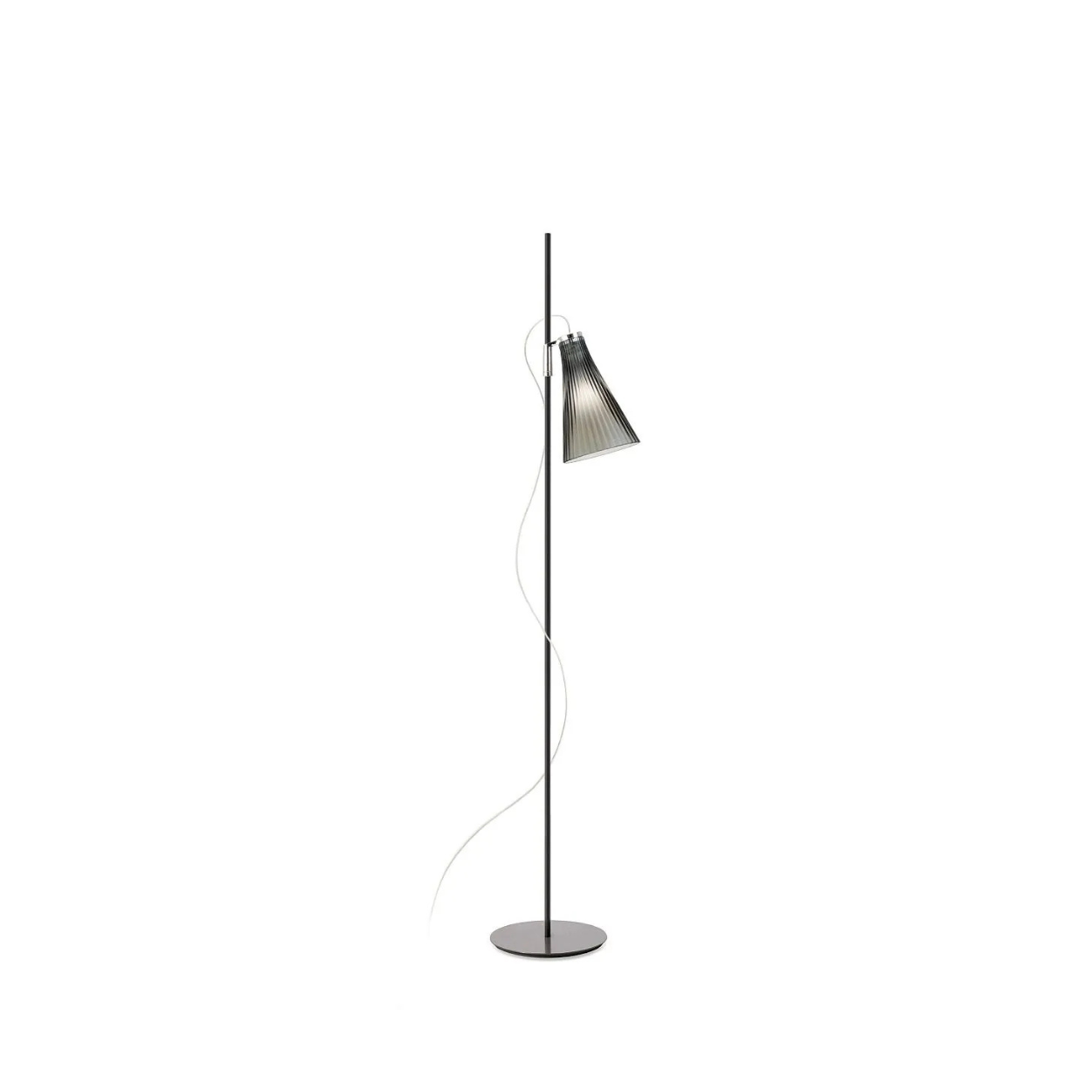 Торшер Kartell K-Lux Grey Black 09425/NF