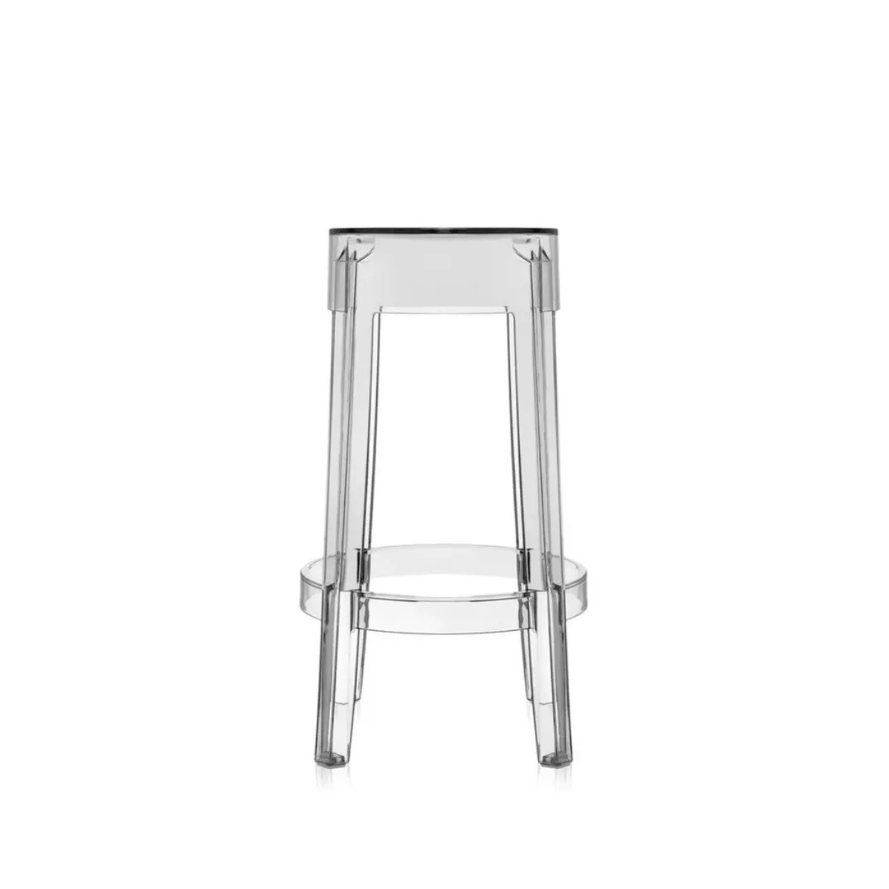 Барный стул Kartell Charles Ghost Crystal 04898/B4