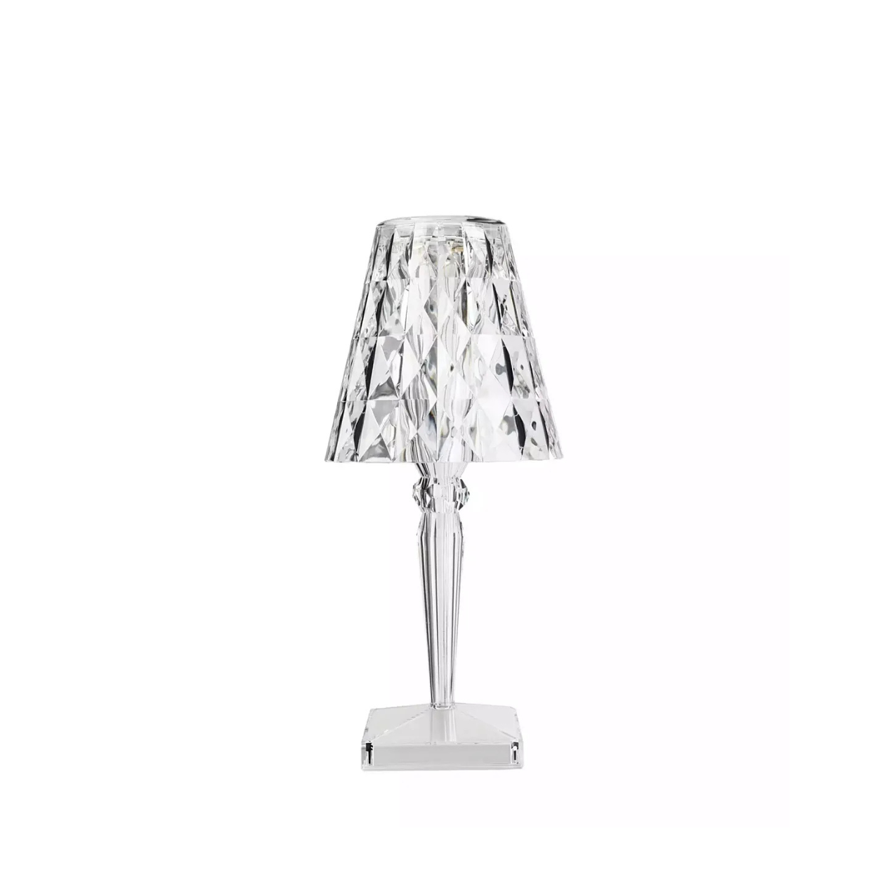 Настольный светильник Kartell Battery Crystal 09470/B4