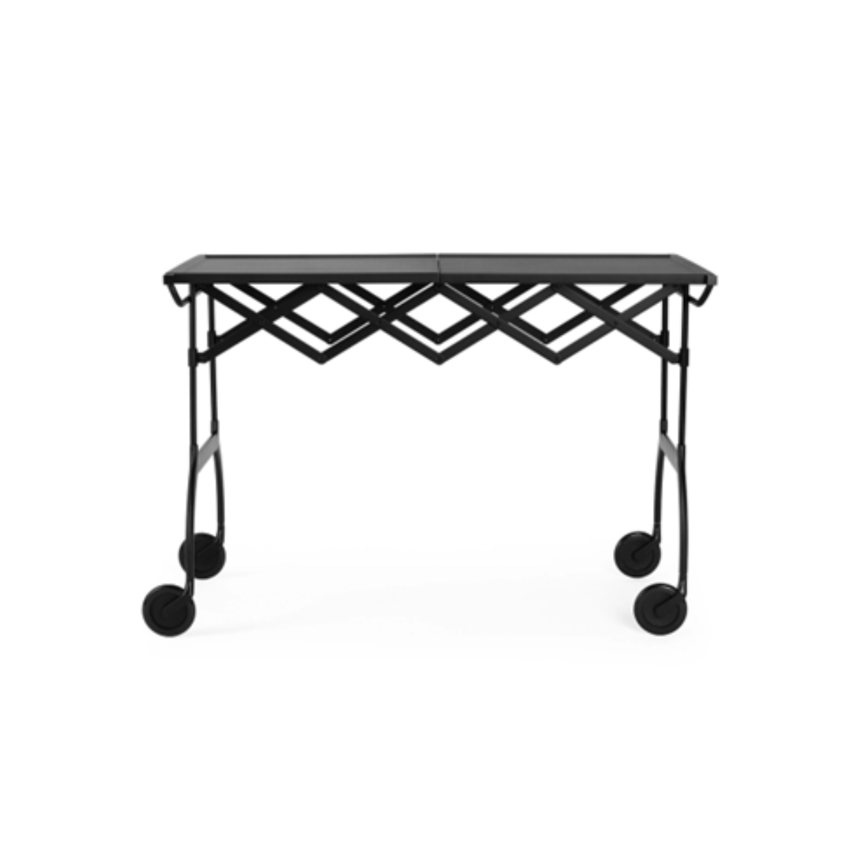 Складной столик-тележка Kartell Battista Black 04463/09