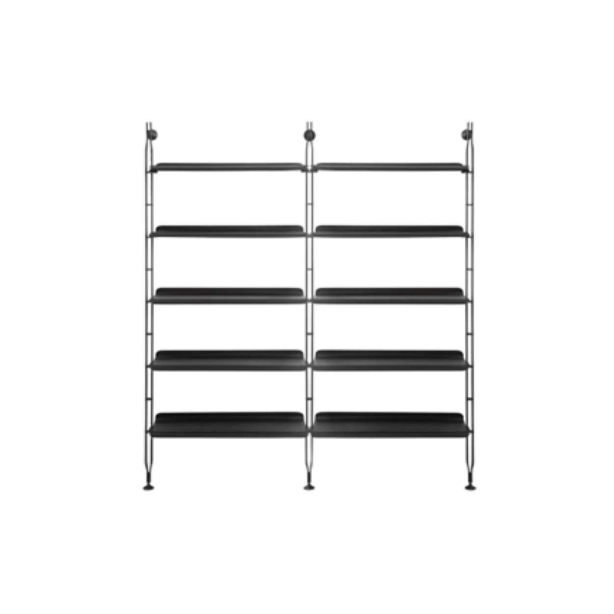 Стеллаж Kartell Adam Wood Black 08915/NN
