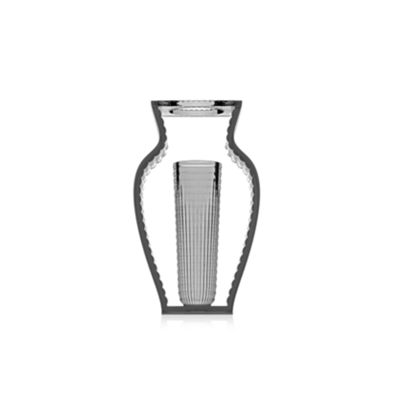 Ваза Kartell I Shine Smoke 01215/V9
