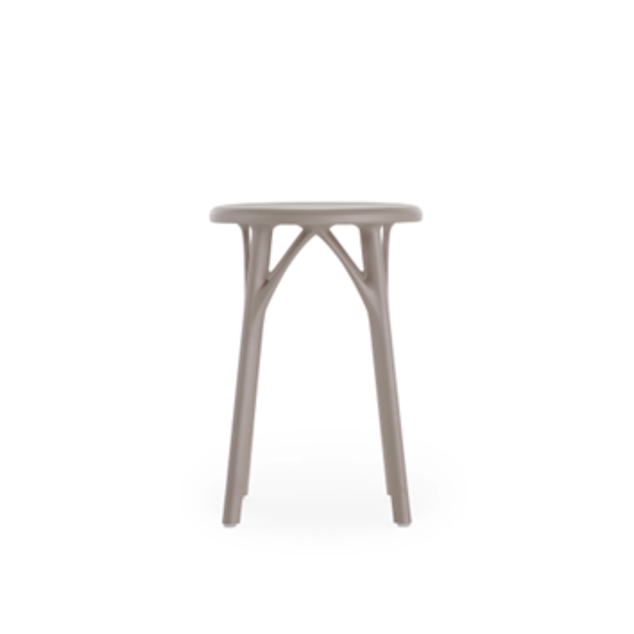 Табурет-стул Kartell A.I. Stool Light Grey 05901/GR