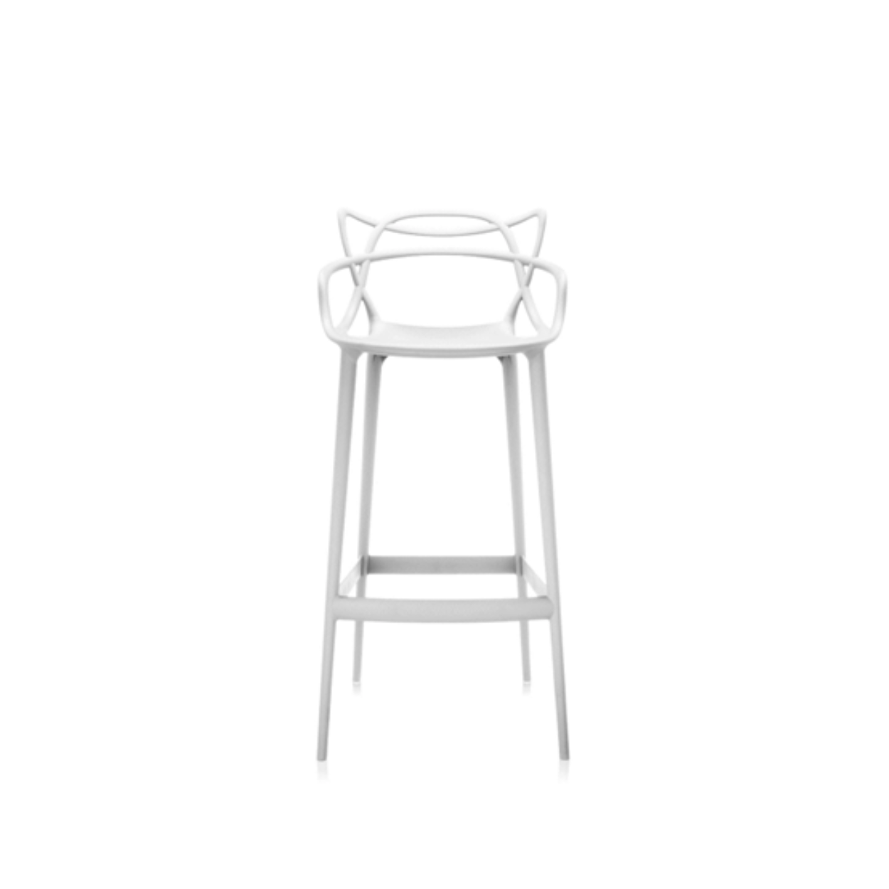 Барный стул Kartell Masters Stool White 05868/03