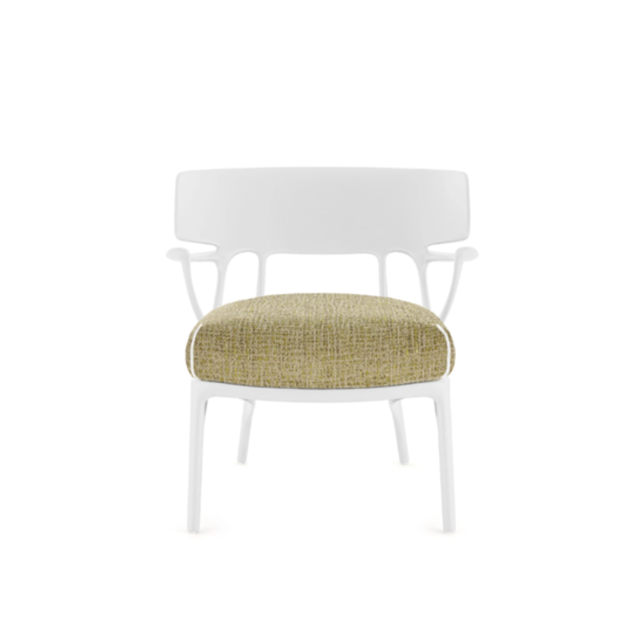 Кресло Kartell A.I. Lounge White/Yellow 05904/1Y