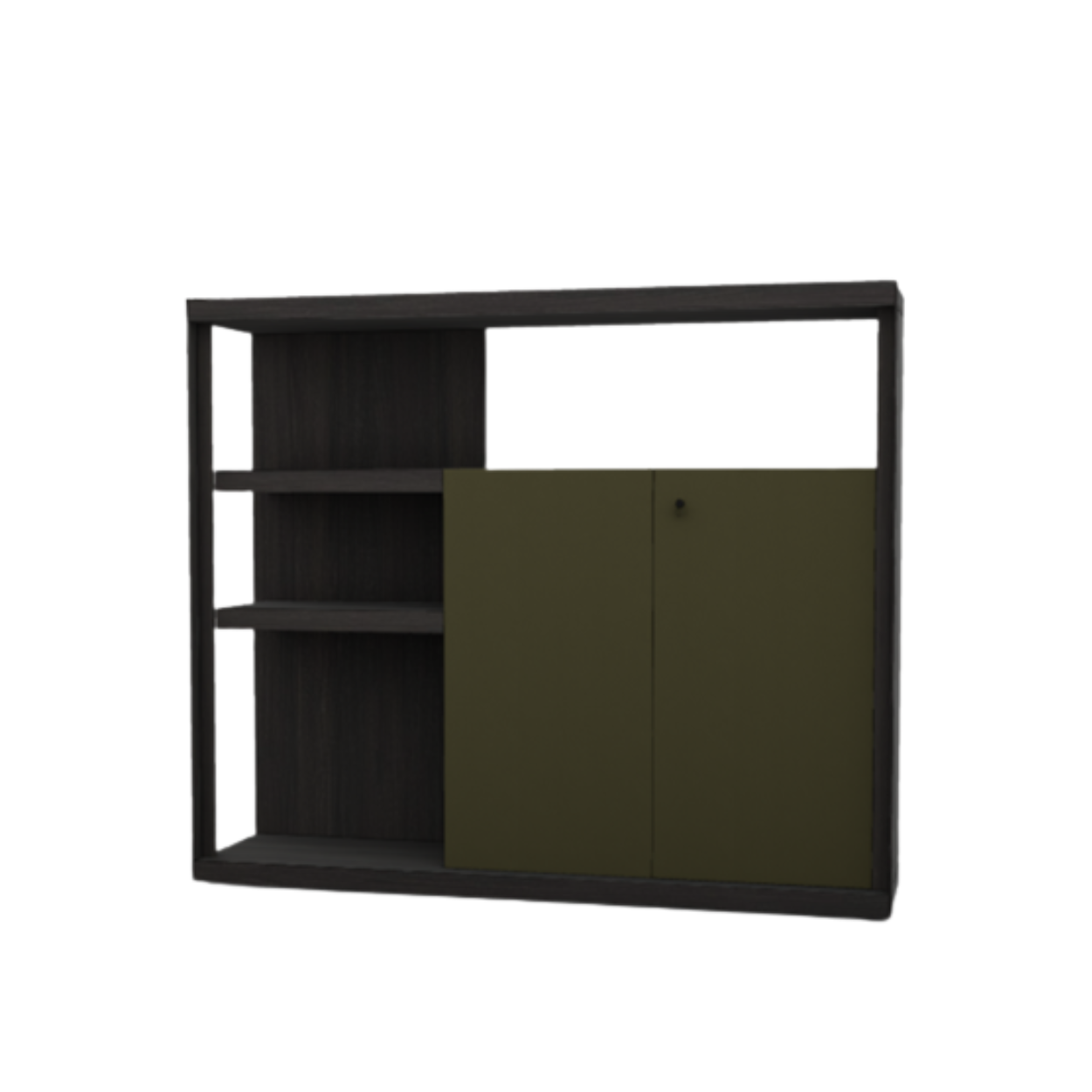 Высокий шкаф JOBS HIGH CABINET 185X157 5PF0058007037 от Poltrona Frau