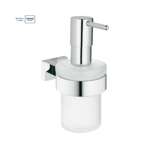 ДОЗАТОР ДЛЯ ЖИДКОГО МЫЛА С ДЕРЖАТЕЛЕМ Essentials Cube от Grohe