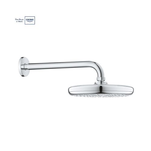 ВЕРХНИЙ ДУШ С ДУШЕВЫМ КРОНШТЕЙНОМ Tempesta 210 от GROHE