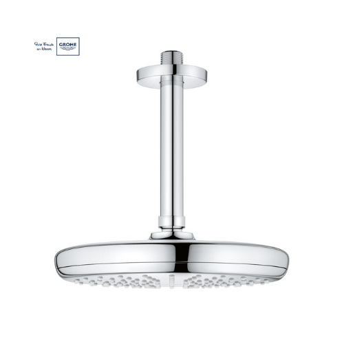ВЕРХНИЙ ДУШ С ПОТОЛОЧНЫМ КРОНШТЕЙНОМ Tempesta 210 от GROHE