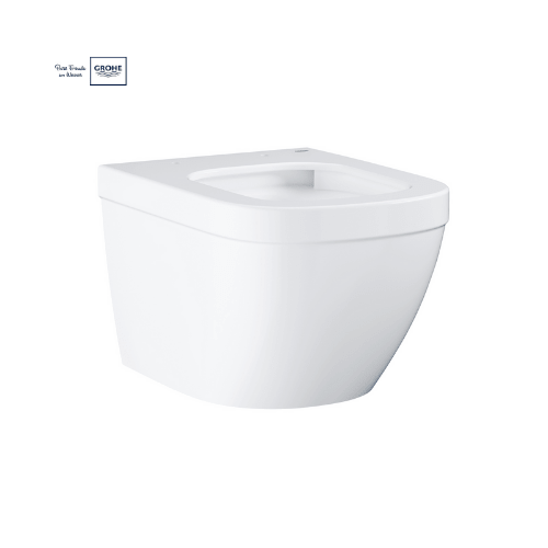 Унитаз подвесной компактный Euro Ceramic альпин-белый от GROHE 